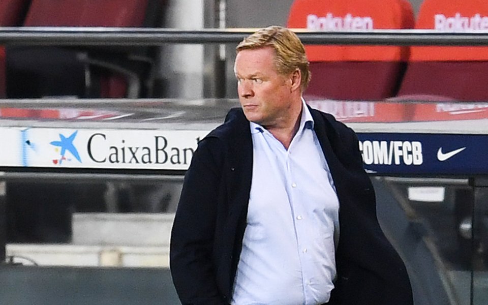 Треньорът на Барселона Роналд Куман смята да продължи с чистката