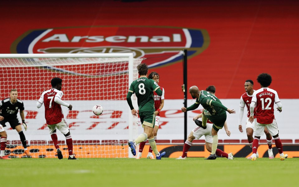 Арсенал - Шефилд Юн 2:1 / Висша лига, 4-и кръг