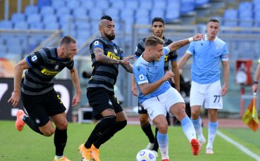 Отборите на Лацио и Интер направиха равенство 1 1 в дербито