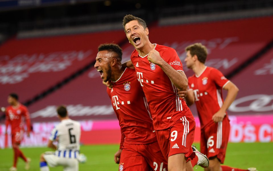 Байерн Мюнхен над Херта Берлин с 4:3 в последния двубой