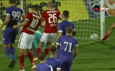 Резервата на ЦСКА Ахмед Ахмедов вкара изравнителен гол срещу Етър