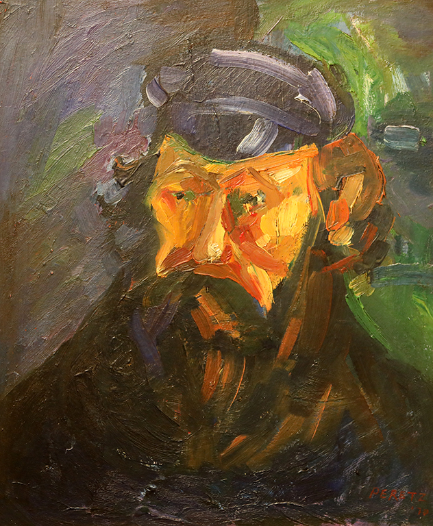 <p>Давид Перец, Мъжки портрет 1970 г.</p>