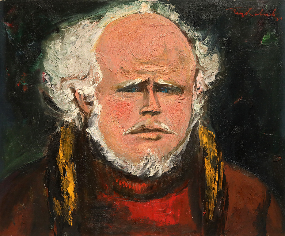 <p>Георги Ковачев - Гришата, Портрет на Стоян Венев 1974 г.</p>