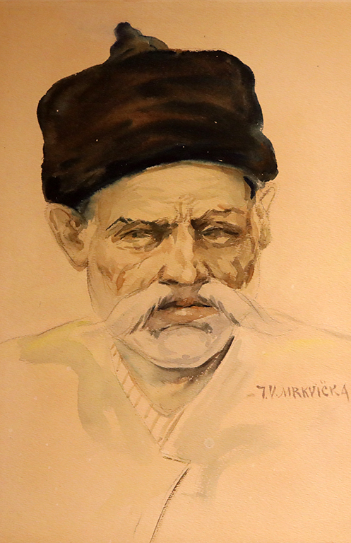 <p>Иван Мърквичка, Портрет на старец</p>