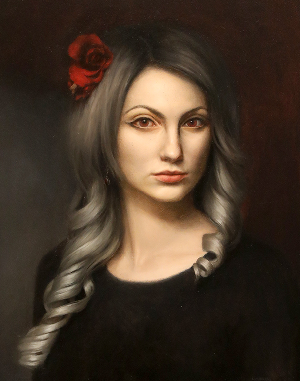 <p>Роза, маслени бои/платно Rose, oil paint on canvas</p>
