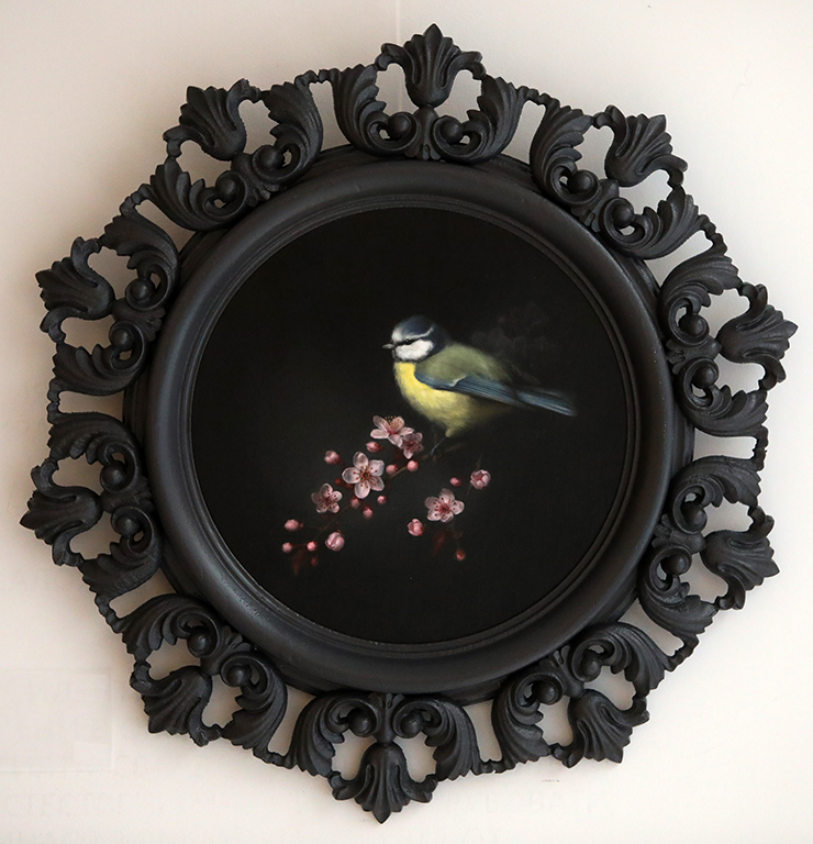 <p>Синигер, маслени бои/платно Titmouse, oil paint on canvas</p>