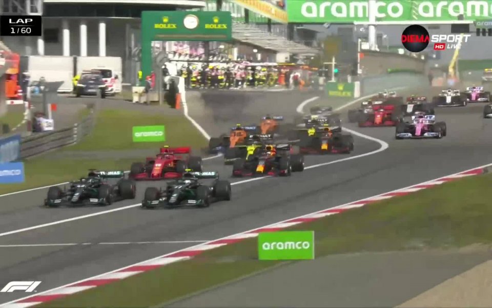 Вижте старта на Гран при на Айфел във Формула 1.