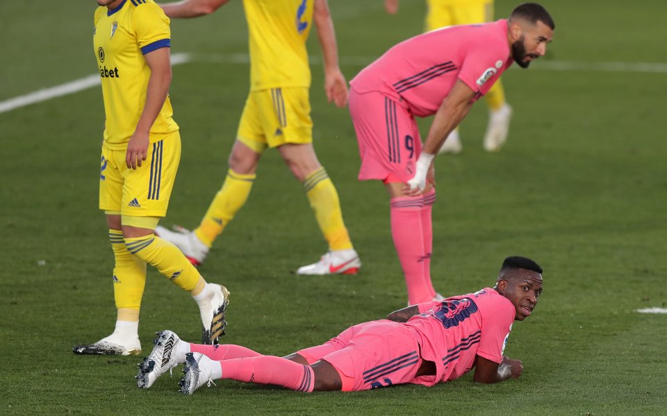 Испанският шампион Реал Мадрид падна у дома с 0:1 от