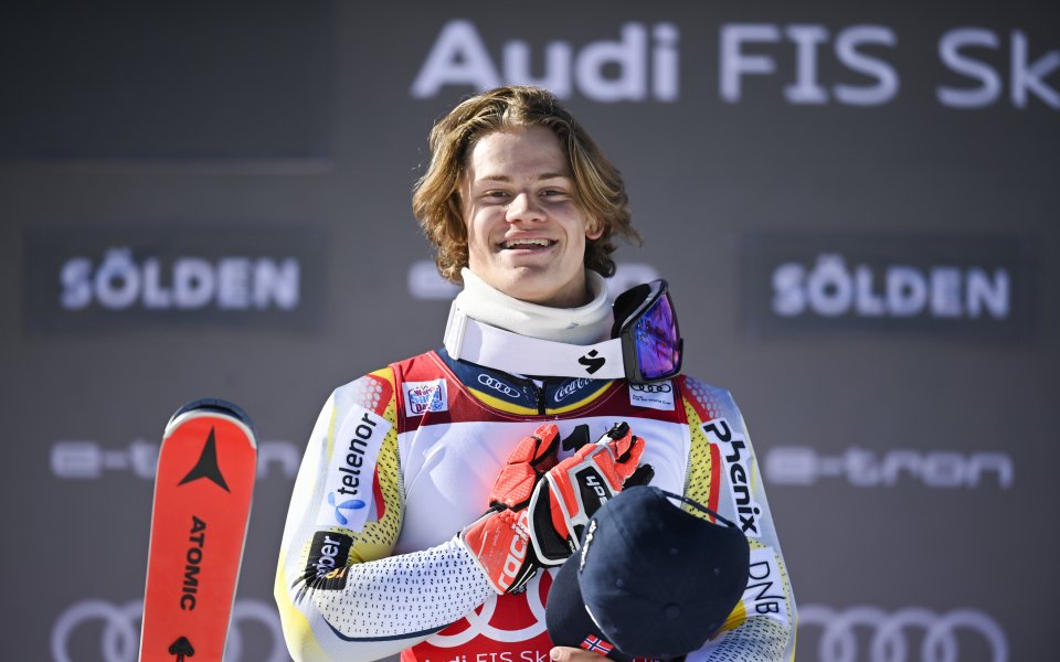 Лукас Бротен постигна първата си победа в Световната купа по ски алпийски дисциплини
