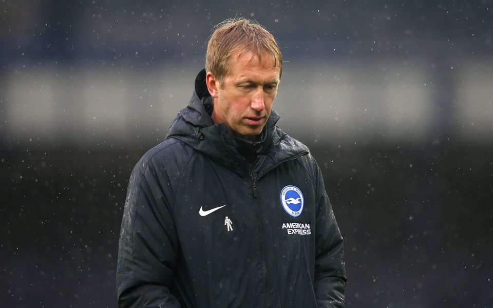 Мениджърът на Брайтън Греъм Потър призова феновете на тима просто