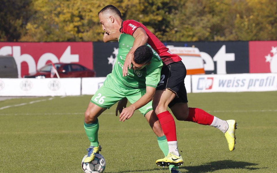 Локомотив Сф и Хебър играят при 1:1 в първи мач