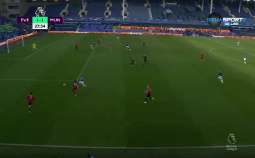 Евертън Манчестър Юнайтед 1 2 първо полувреме native ad suggested news position