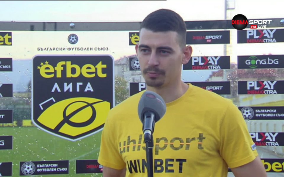 Вратарят на Ботев Пловдив Георги Аргилашки беше избран за Играч