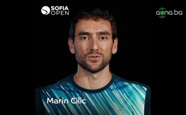 Хърватският тенисист Марин Чилич отправи послание към българските фенове Той