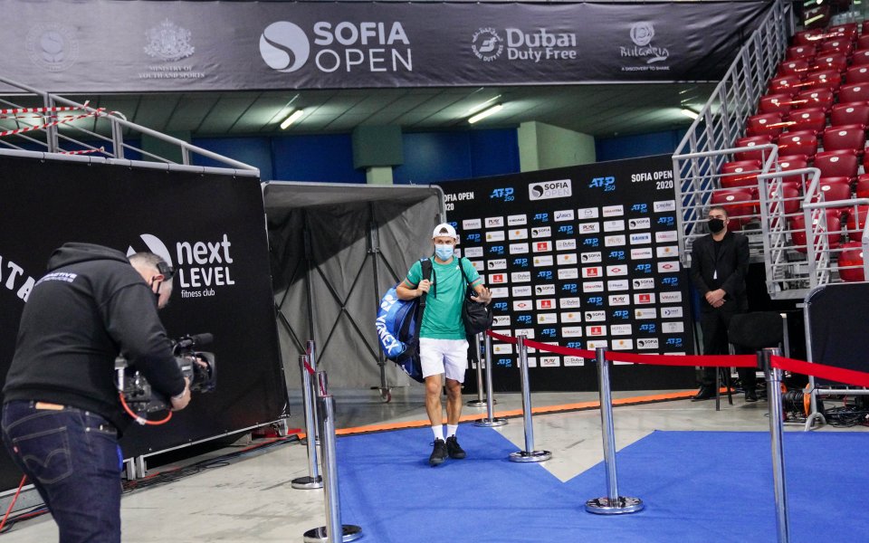 Раду Албот - Адриан Манарино 1:2 (2:6, 6:1, 3:6) / АТП 250, Sofia Open, 1/4-финали, 12.11.2020 г.