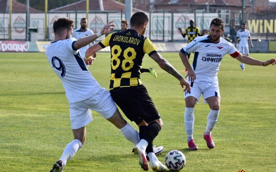 Ботев Пловдив се наложи с 3:2 над Септември Симитли в