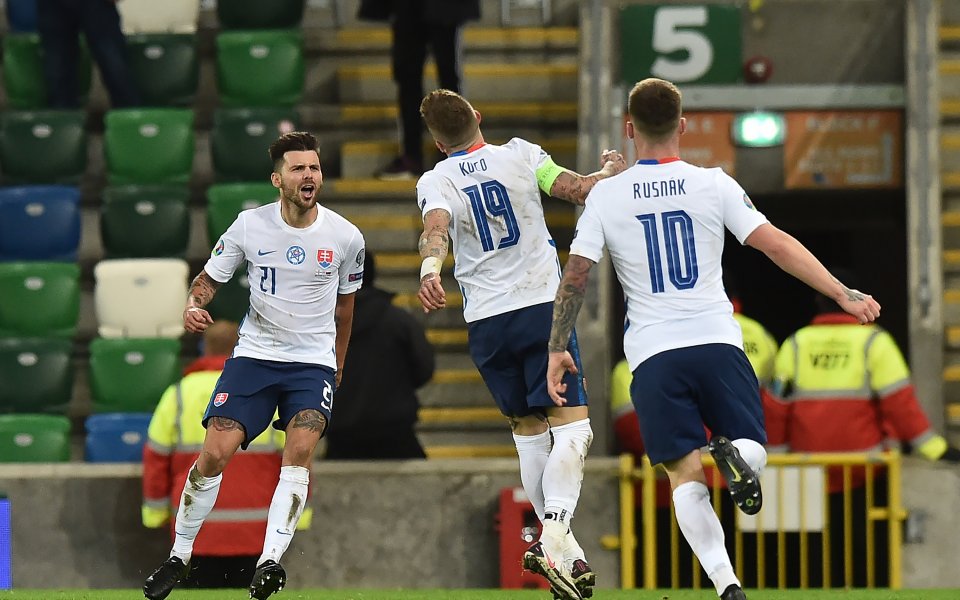 Словакия победи Шотландия с 1:0 в мач от Лига B