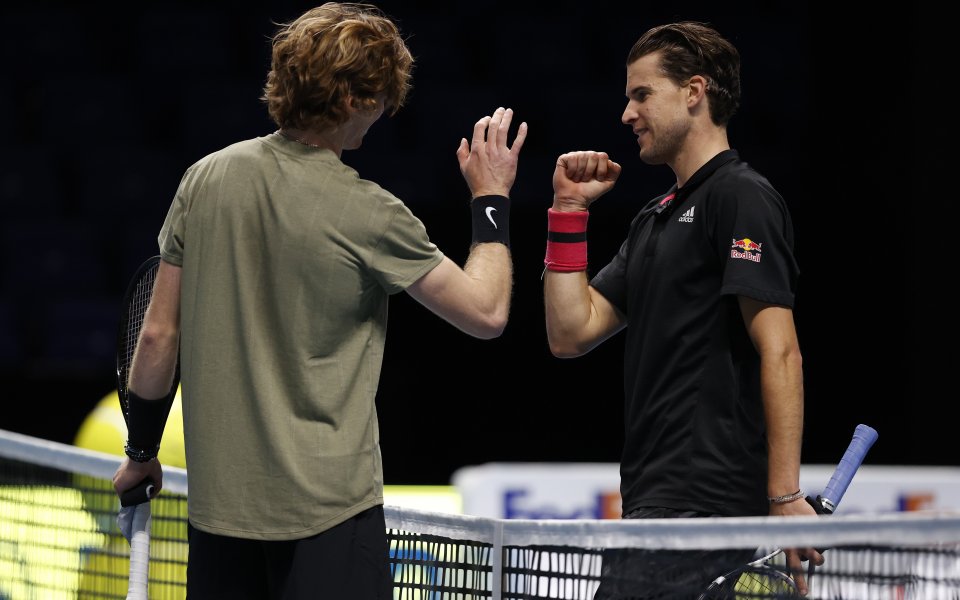 Андрей Рубльов постигна успех над Доминик Тийм в два сета