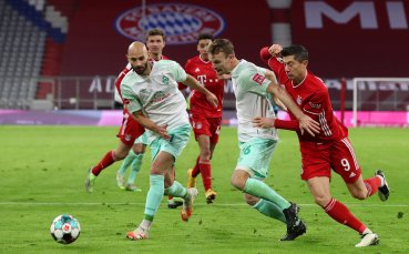 Германският шампион Байерн Мюнхен завърши наравно 1 1 срещу Вердер Бремен у