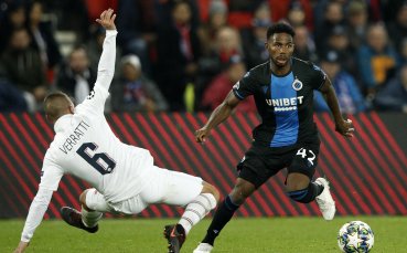 Нападателят на белгийския Клуб Брюж Емануел Денис ще пропусне мача