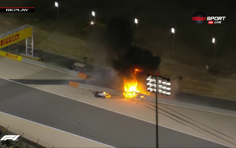 На изключително тежка катастрофа във Формула 1 станаха свидетели милиони