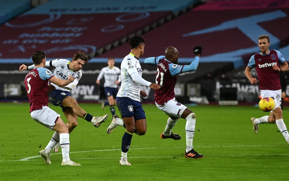 Уест Хем - Астън Вила 2:1, 10-ти кръг, Висша лига