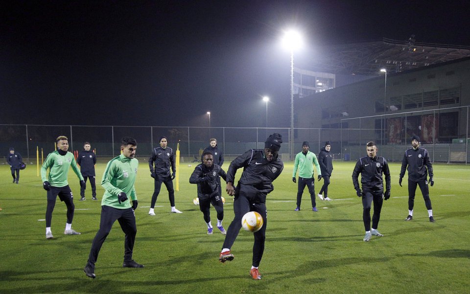 Лудогорец проведе първа тренировка в Белек. Разградчани заложиха на кондиционно
