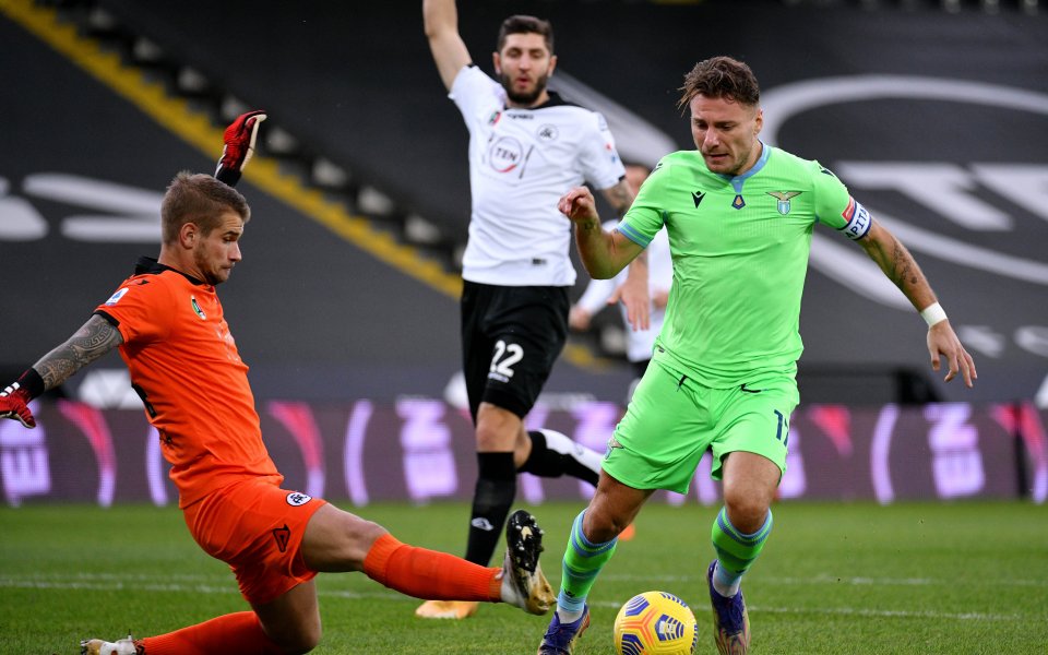 Лацио победи Специя с 2:1 в първи мач от 10-ия