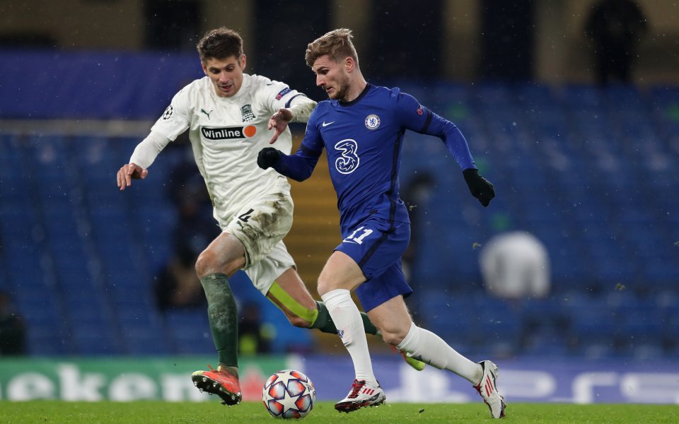 Челси и Краснодар завършиха 1:1 в шестия кръг от груповата