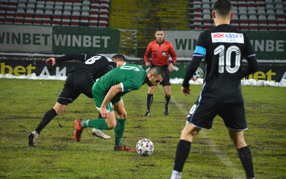 Ботев Враца - Славия 1:2 / efbet Лига, отложен мач от 12-и кръг