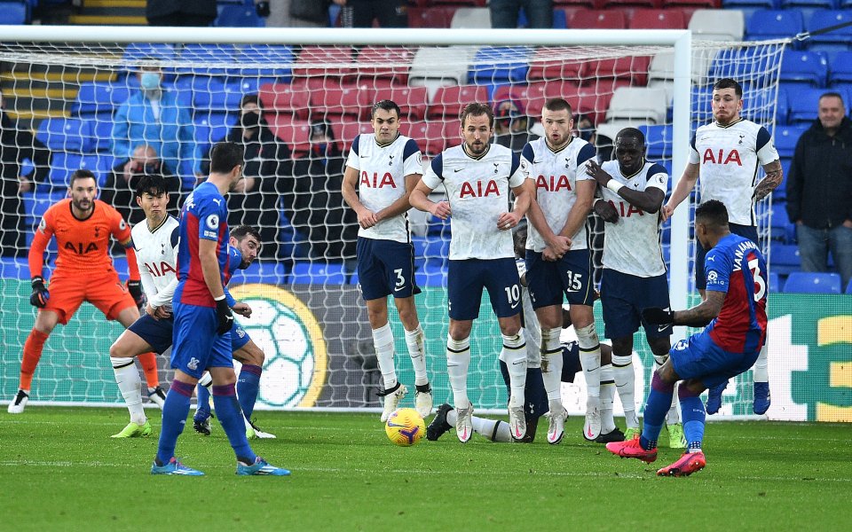 Кристъл Палас - Тотнъм, Висша лига