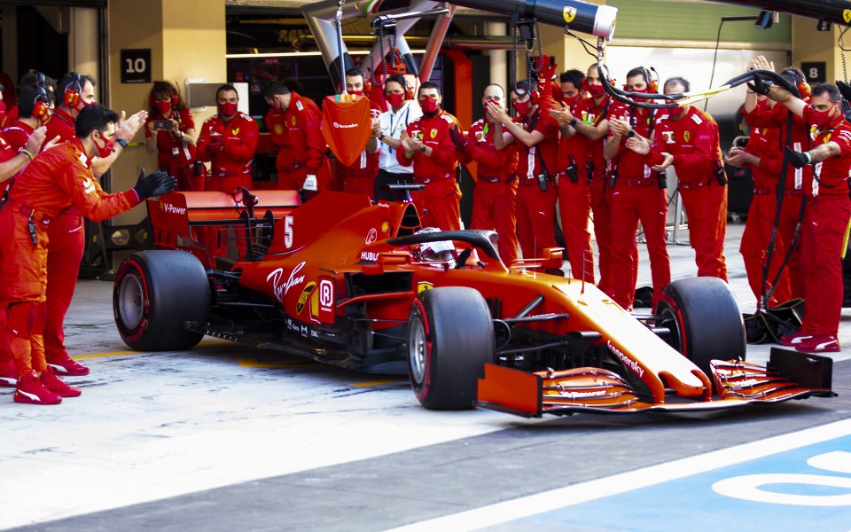 Последното състезание за Себастиан Фетел с екипа на Ферари премина
