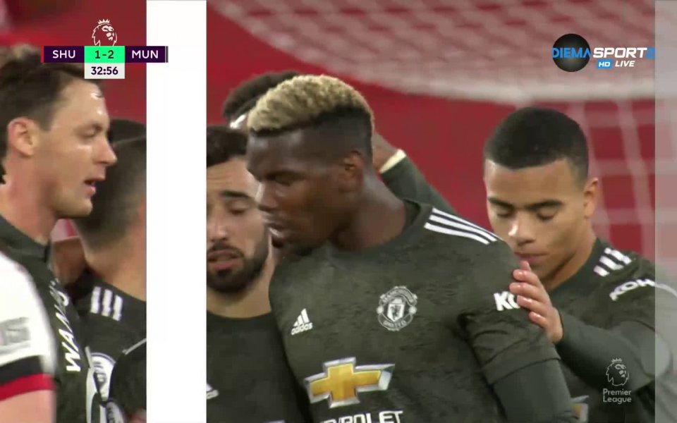 С отличен удар в 33-ата минута на двубоя между Шефилд