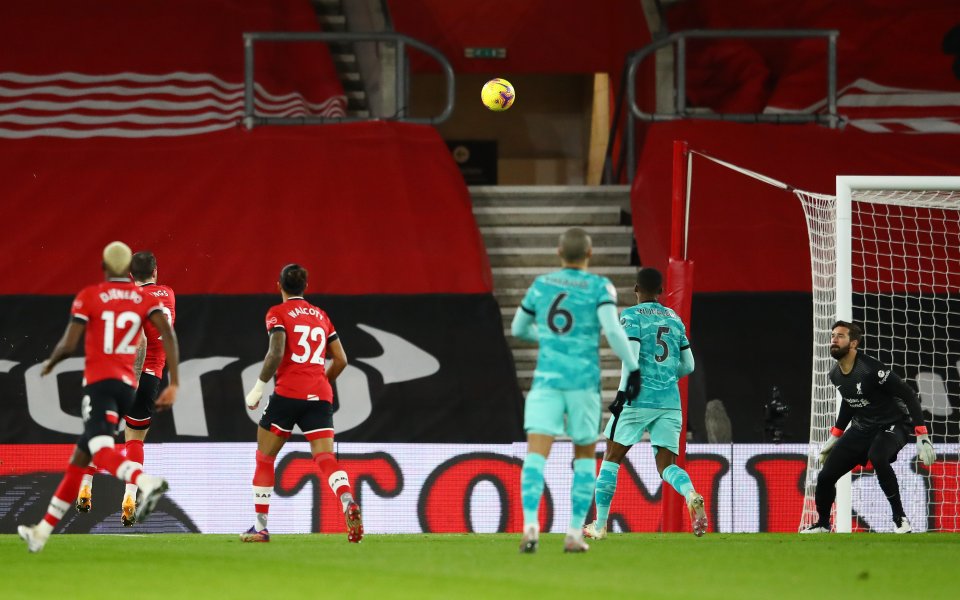 Саутхемптън - Ливърпул