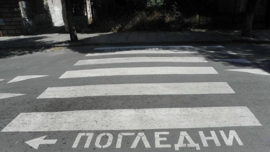 <p>Шофьор блъсна мъж на пешеходна пътека във Видин</p>