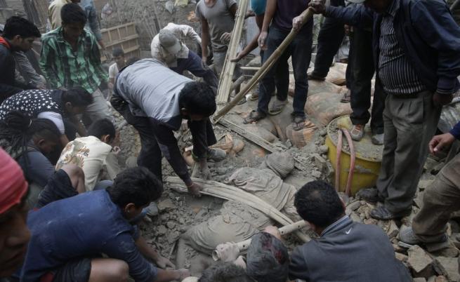 Земетресение от 5,9 по Рихтер удари Непал, отне живота на един човек