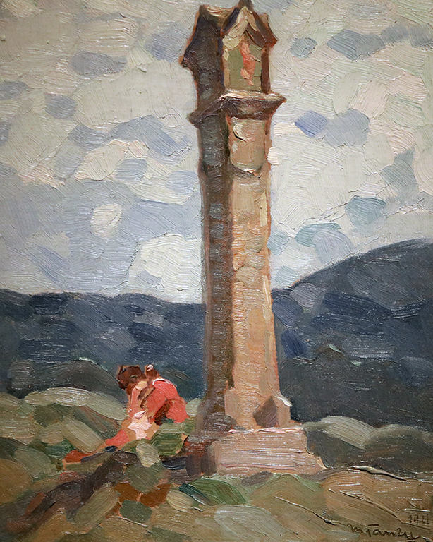 <p>В Алпите, 1921</p>