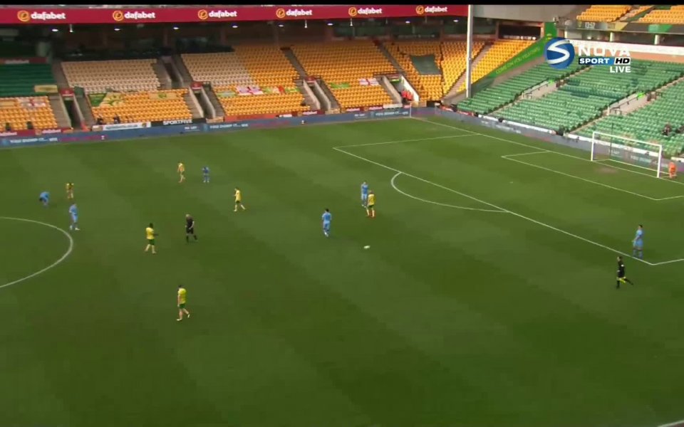 Норич победи с 2:0 Ковънтри в мач за ФА Къп