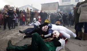 Полицията разтури карнавал в Република Северна Македония