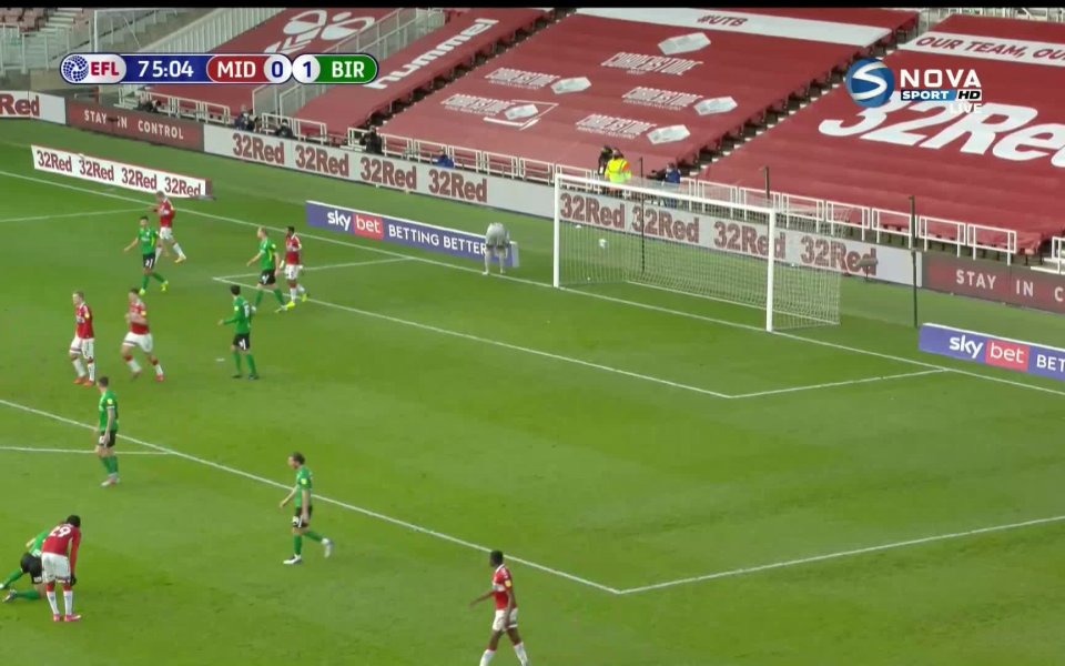 Мидълзбро - Бирмингам 0:1 /репортаж/ function showNative(obj) { setTimeout(function ()