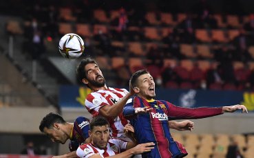 Барселона и Атлетик Билбао играят при 1 1 във финала за Суперкупата