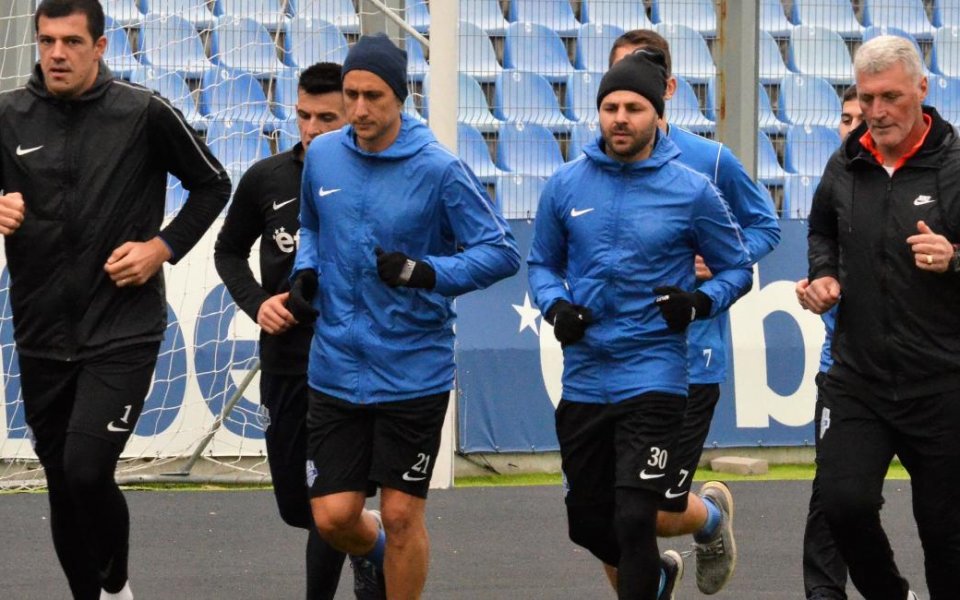 Арда направи първа тренировка на лагера в Турция. Отборът проведе