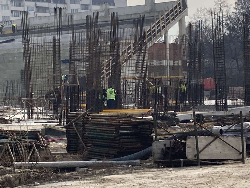 Изграждане на стадион Христо Ботев1