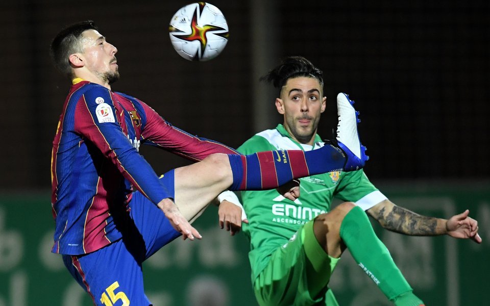 Корнея и Барселона играят при 0:0 в мач от 1/16-финалите