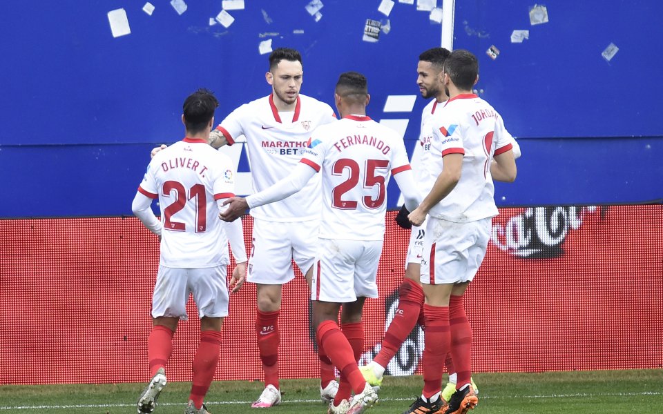 Севиля записа четвърта победа в последните си пет мача и