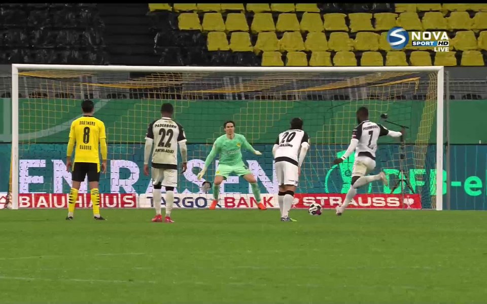 Борусия Дортмунд бе на път да сътвори поредната изненада в