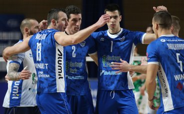 Волейболният отбор на Левски записа пета победа в първата осмица