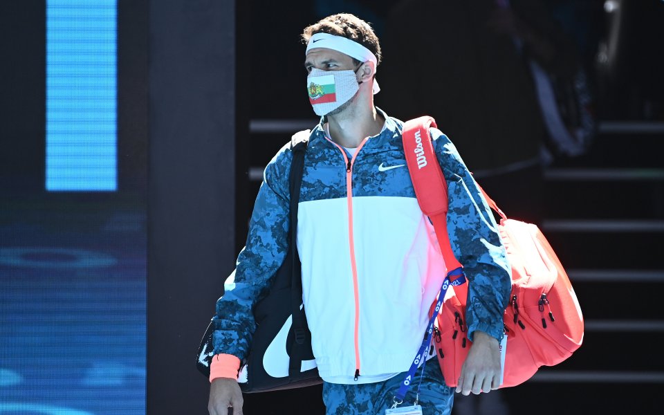 Доминик Тийм - Григор Димитров 0:3 сета (4:6, 4:6, 0:6) / Australian Open, 1/8-финал, 14.02.2021 г.