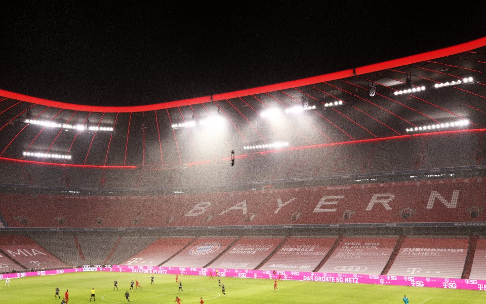 Байерн Мюнхен и Арминия Билефелд играят при резултат 0:0 в