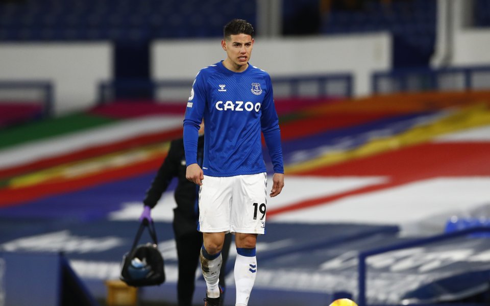 Звездата на Евертън Хамес Родригес иска да напусне клуба след